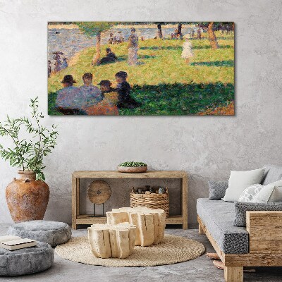 Obraz Canvas Letné popoludnie na rieke