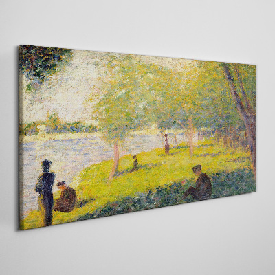 Obraz Canvas Letný deň na rieke