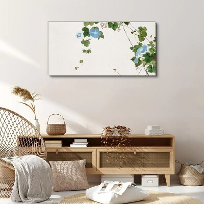 Obraz Canvas Kvetinový motív v jemných odtieňoch