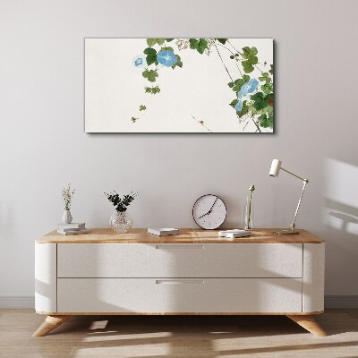 Obraz Canvas Kvetinový motív v jemných odtieňoch