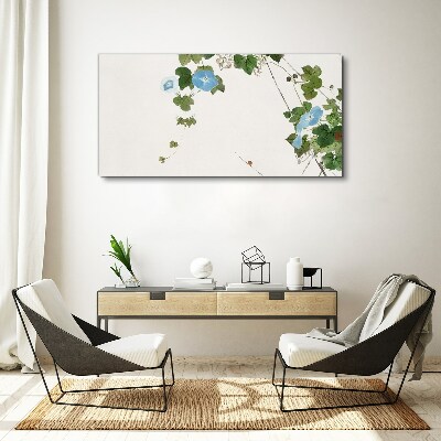 Obraz Canvas Kvetinový motív v jemných odtieňoch
