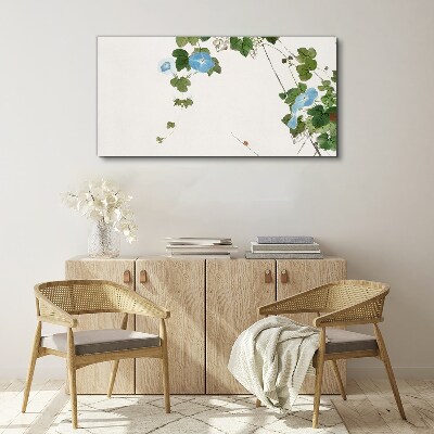 Obraz Canvas Kvetinový motív v jemných odtieňoch