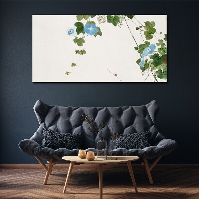 Obraz Canvas Kvetinový motív v jemných odtieňoch
