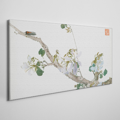 Obraz Canvas Hmyz a kvety Ju Lian