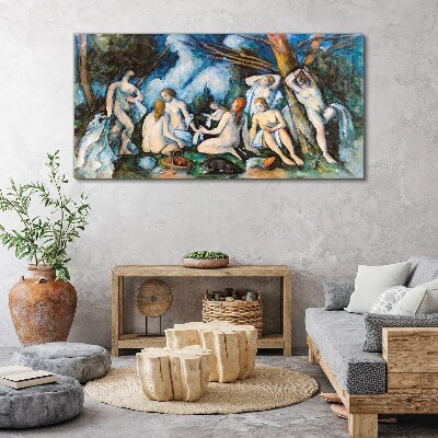 Obraz Canvas Zimný piknik