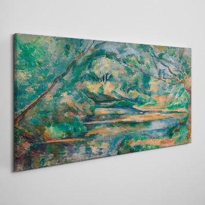 Obraz Canvas Brook Paul Cézanne