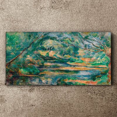 Obraz Canvas Brook Paul Cézanne
