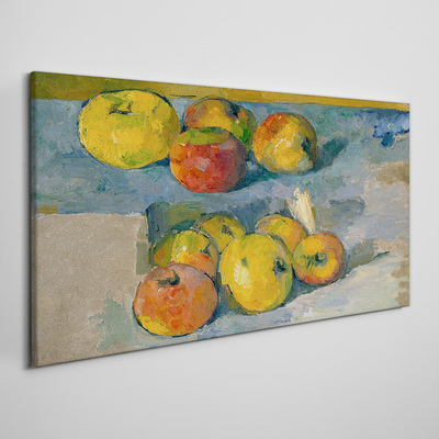 Obraz Canvas Zátišie s jablkami