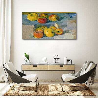 Obraz Canvas Zátišie s jablkami