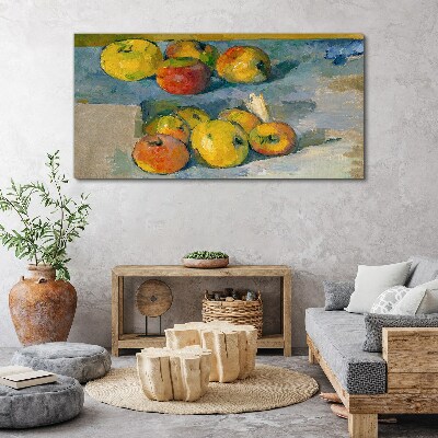 Obraz Canvas Zátišie s jablkami