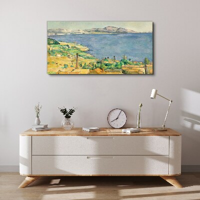 Obraz Canvas Výhľad na more a krajinu