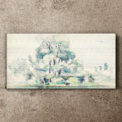 Obraz Canvas Maľovanie stromu prírody