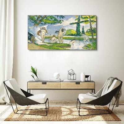 Obraz Canvas Letné popoludnie na rieke