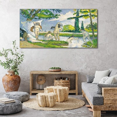 Obraz Canvas Letné popoludnie na rieke