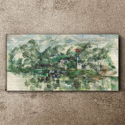 Obraz Canvas Pokojná krajina pri vode