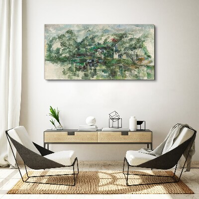 Obraz Canvas Pokojná krajina pri vode