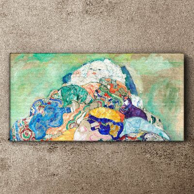 Obraz Canvas Baby kolíska Gustav Klimt