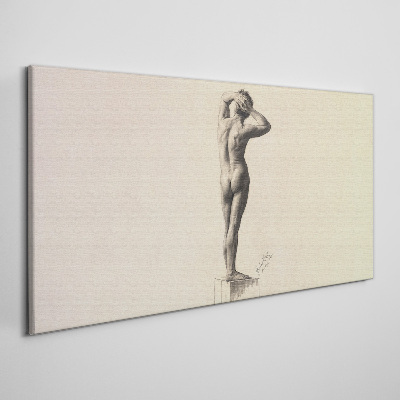 Obraz Canvas Postava v pohybe