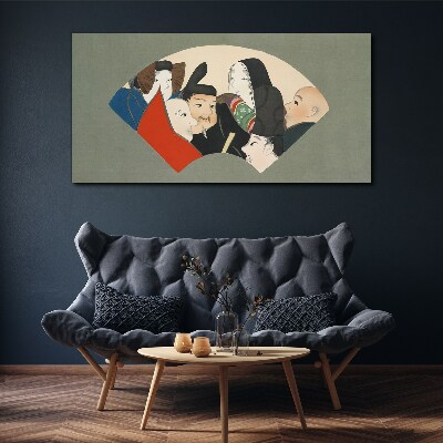 Obraz Canvas Tradičné znaky v japonskom štýle