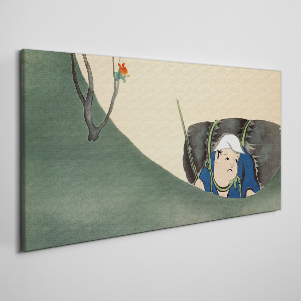 Obraz Canvas Stratený v zeleni