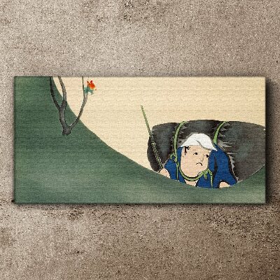 Obraz Canvas Stratený v zeleni