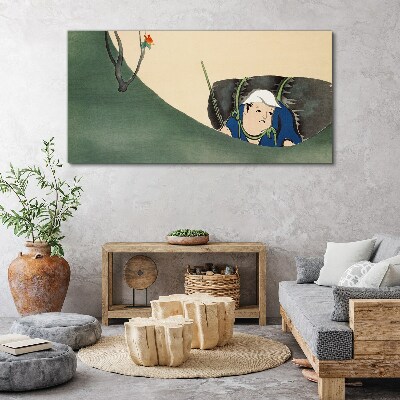 Obraz Canvas Stratený v zeleni