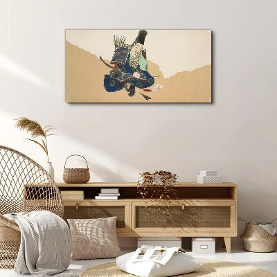 Obraz Canvas Samuraj šípka z luku