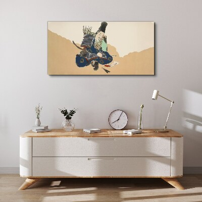 Obraz Canvas Umelec píšuci v kroji