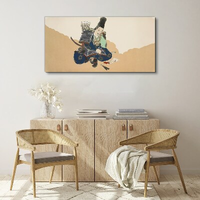 Obraz Canvas Umelec píšuci v kroji