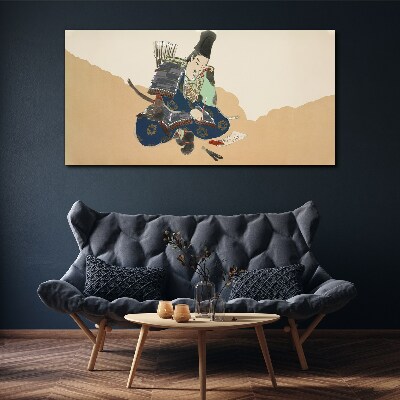 Obraz Canvas Umelec píšuci v kroji