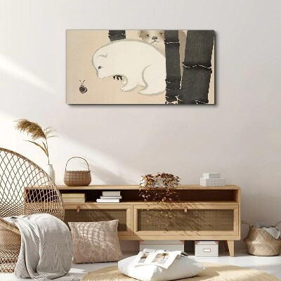 Obraz Canvas Stretnutie v lese