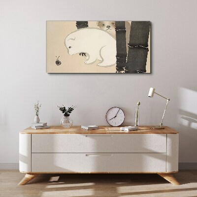 Obraz Canvas Stretnutie v lese
