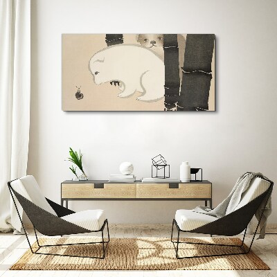 Obraz Canvas Stretnutie v lese