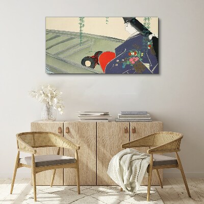 Obraz Canvas Abstrakcie Ženy Kimono