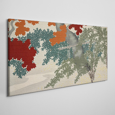 Obraz Canvas Abstrakcie stromov stromov
