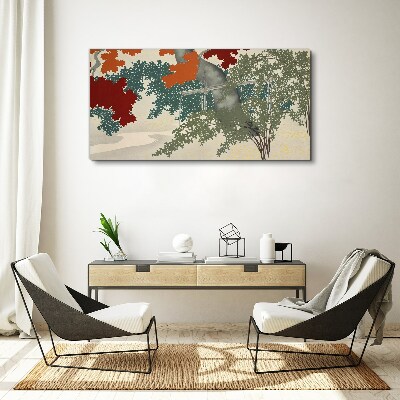 Obraz Canvas Jesenné lístie v krajine