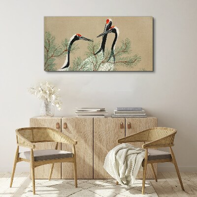 Obraz Canvas Zvieratá Birds Branches