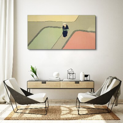 Obraz Canvas Prechádzka po farebnej križovatke