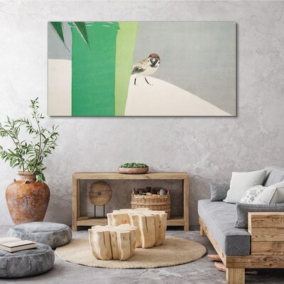 Obraz Canvas Okrídlený priateľ v zeleni
