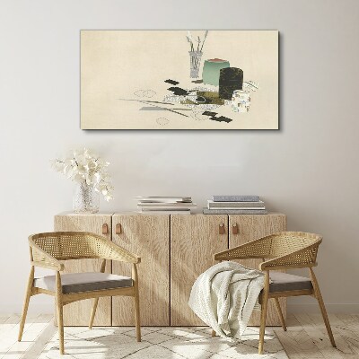 Obraz Canvas Minimalistická kompozícia s keramikou