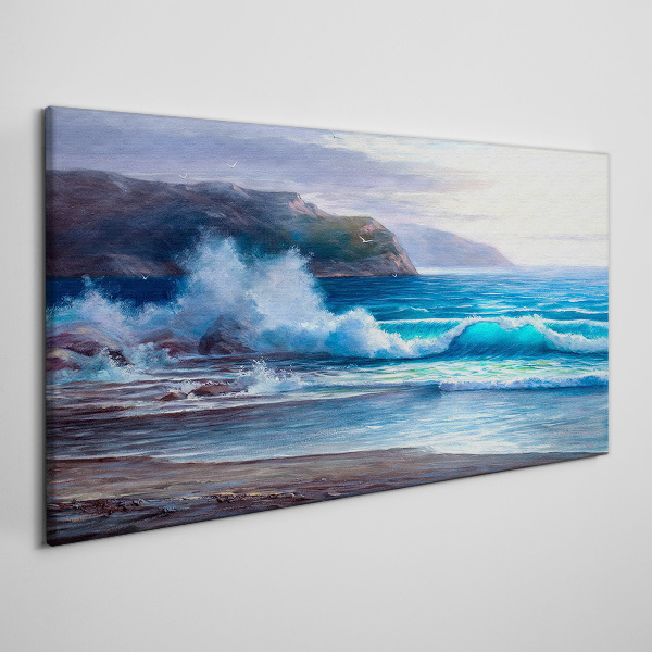 Obraz Canvas Pokojné vlny oceánu