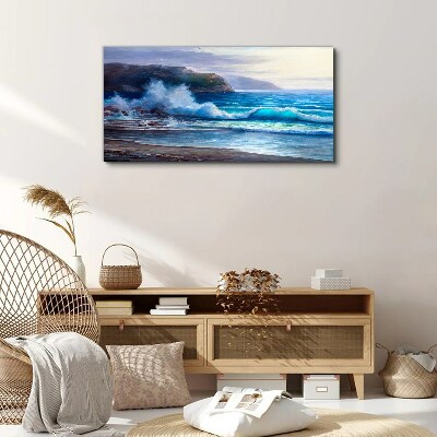 Obraz Canvas Pokojné vlny oceánu