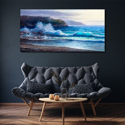 Obraz Canvas Pokojné vlny oceánu