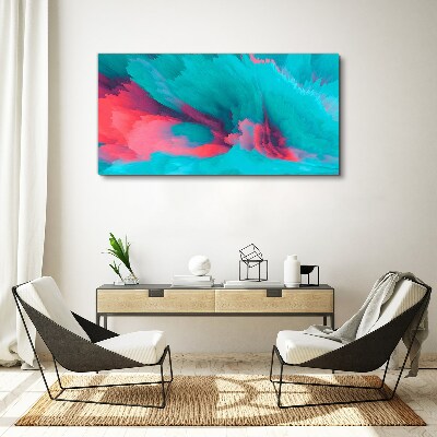 Obraz Canvas Tyrkysové abstraktné vlny