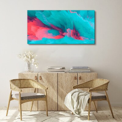 Obraz Canvas Tyrkysové abstraktné vlny