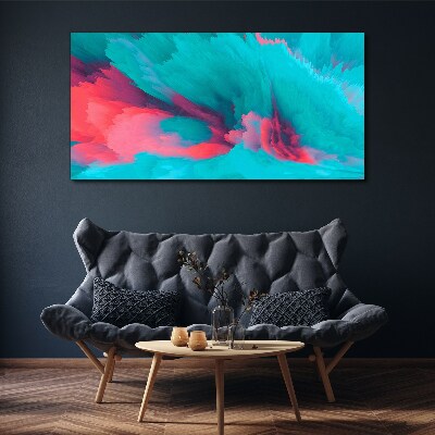 Obraz Canvas Tyrkysové abstraktné vlny