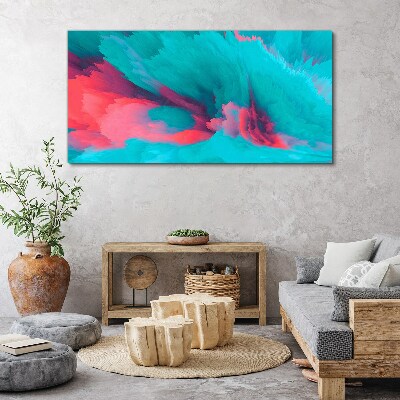 Obraz Canvas Tyrkysové abstraktné vlny