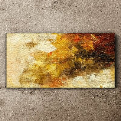 Obraz Canvas Zlaté odlesky v abstrakcii