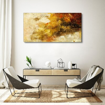 Obraz Canvas Zlaté odlesky v abstrakcii