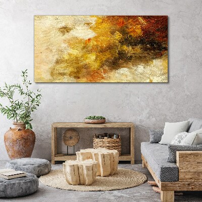 Obraz Canvas Zlaté odlesky v abstrakcii